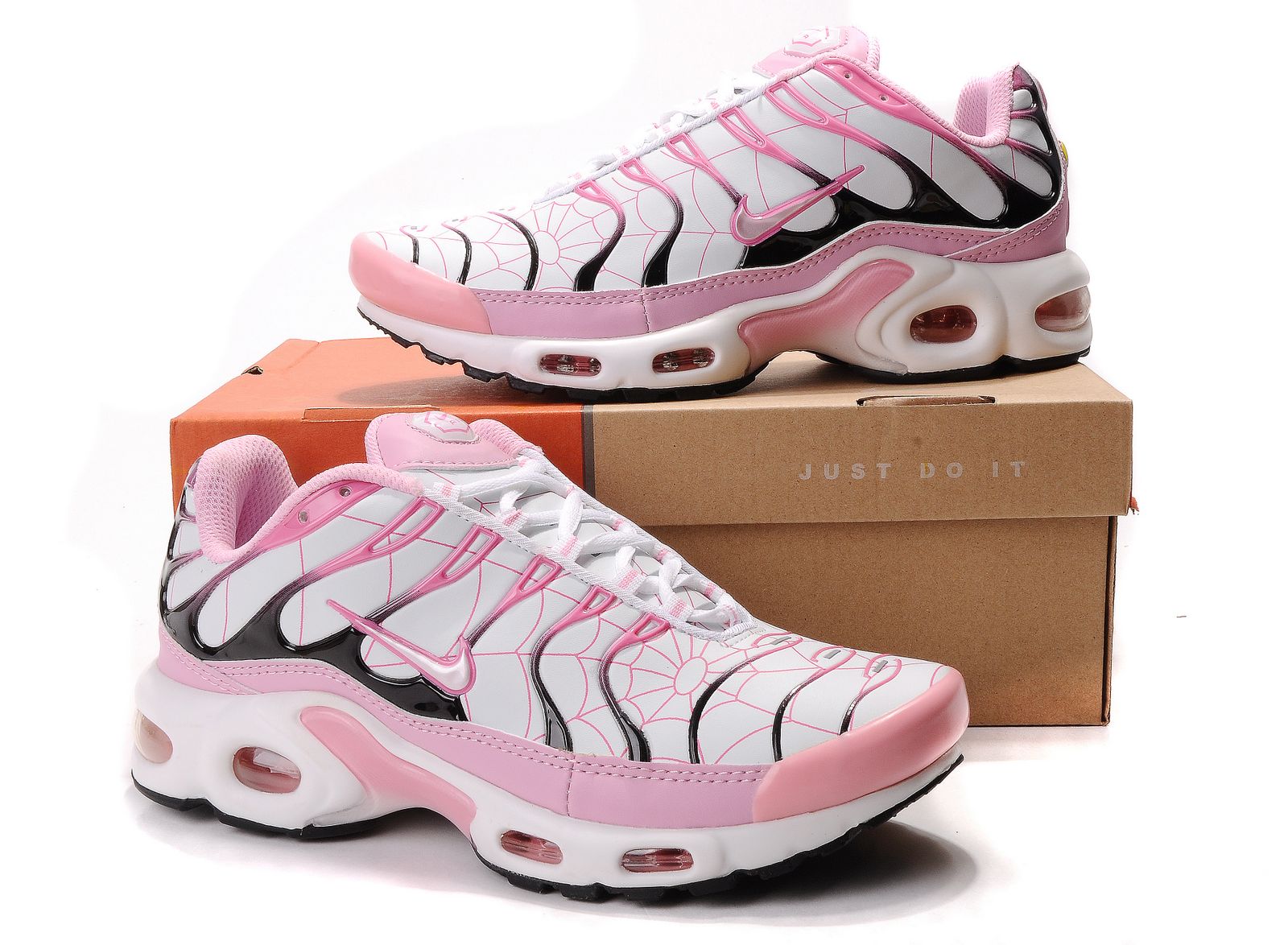nike tn rose et blanche